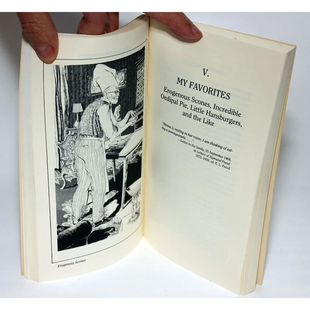 FREUD'S OWN COOKBOOK by J. Hillman & C. Boer Harper 1985 1st TPB Jeff Fisher Art